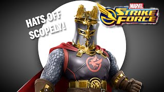 SCOPELY TURN A CORNER???? RED IN TOOTH AND CLAW EVENT VIDEO, MARVEL STRIKE FORCE, MSF