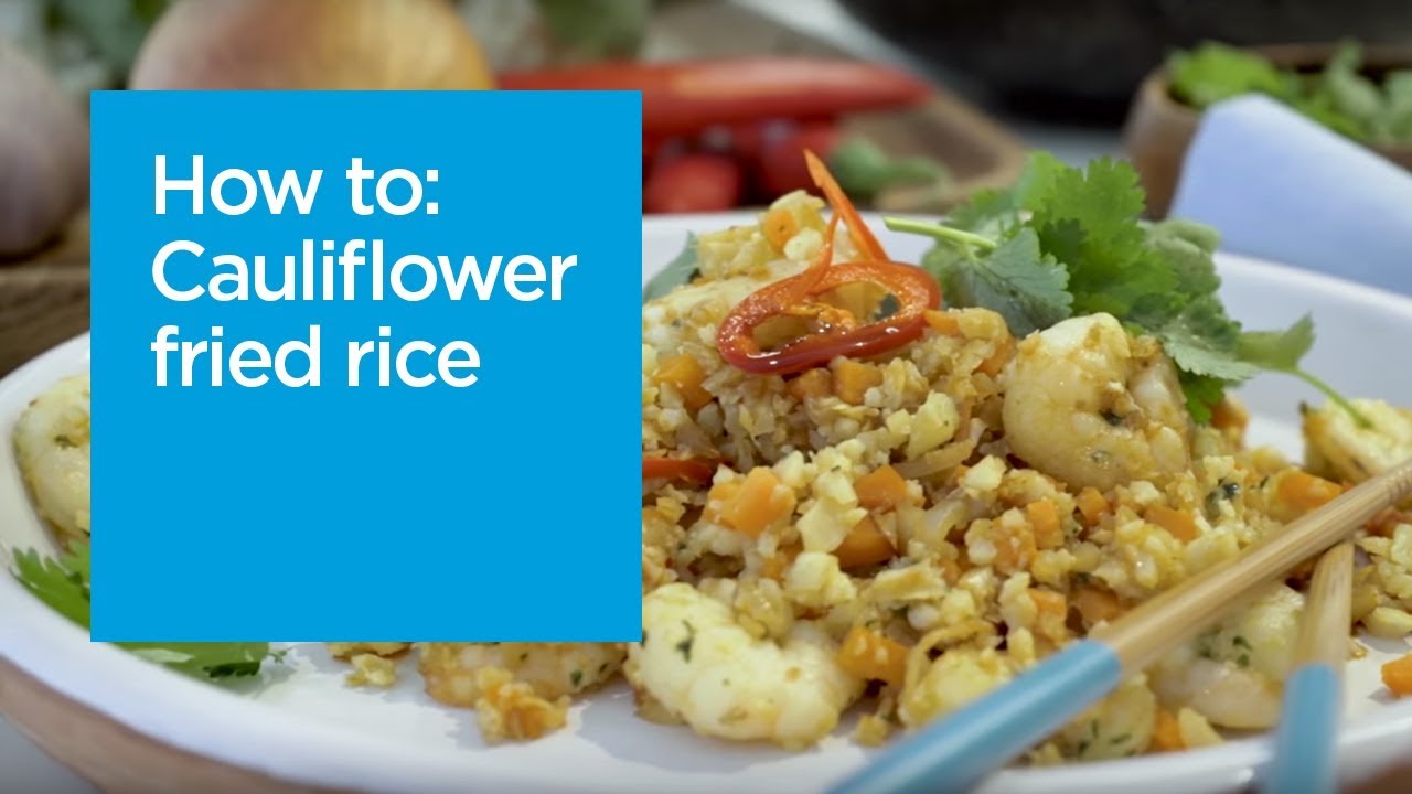 How to Cauliflower Fried Rice YouTube