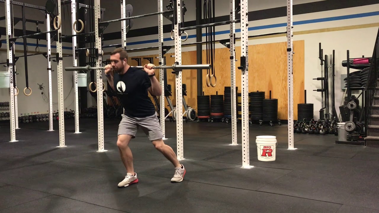 Back rack lunge YouTube