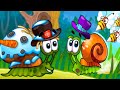 Играем в snail bob 2 уровни 1-15