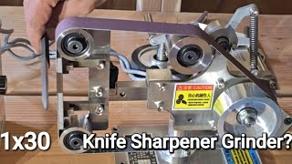 Pro Grade 1x30? Knife Sharpener Blade Grinder Toolcker Belt Tool Review #sharpener #sharp #grinder