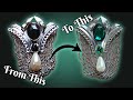 Upgrading a Thrifted Metal Brooch | Edwardian Accessory