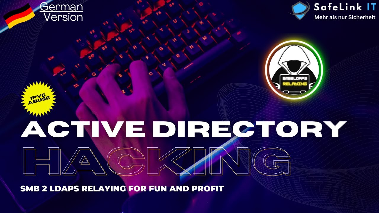 Hacking Active Directory in 2026 - Mißbrauch von unkonfiguriertem IPv6 ...