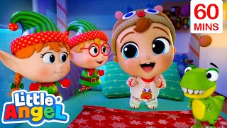 Jingle Bells | Little Angel | Kids Learn! | Nursery Rhymes | Sing Along