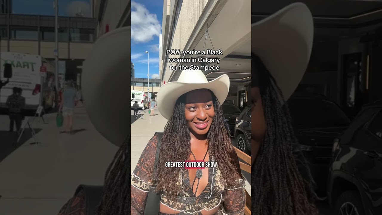 POV: you’re a Black woman in Calgary for the stampede