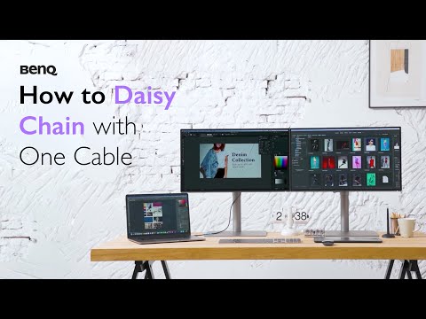 Video: Kan du daisy chain skærme med DVI?