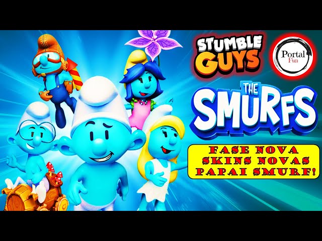 Os Smurfs chegaram no Stumble Guys, MayconGamesSoccer