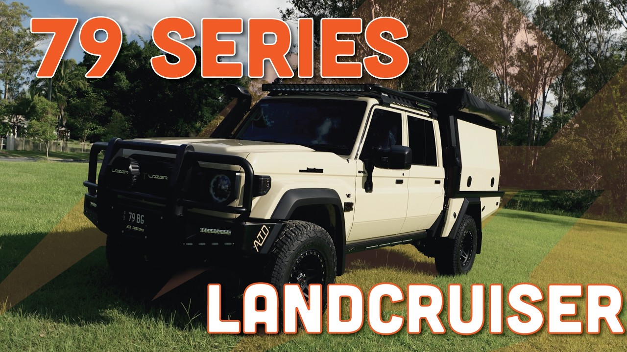 Toyota Landcruiser 79 серии с двигателем V8 — кузовной тент G Works и модернизация GSL Performanc...