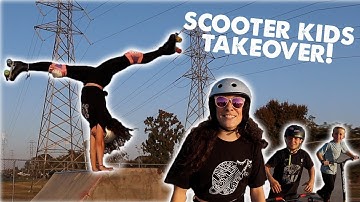 How to Do a Handstand at the Skate Park on Roller Skates!