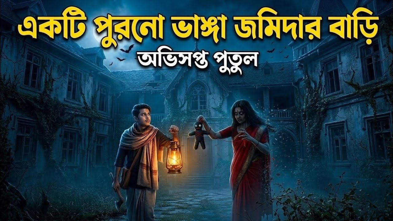 ekti purono vangga jomidar bari 🏚️একটি পুরনো ভাঙ্গা  জমিদার বাড়ি 🏚️🏚️অভিশপ্ত পুতুল ☃️🧜‍♂️episode 6 