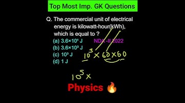 Physics Questions For NDA 1 2023 | CDS I SSC | Air Force | Navy & All Defence Exams