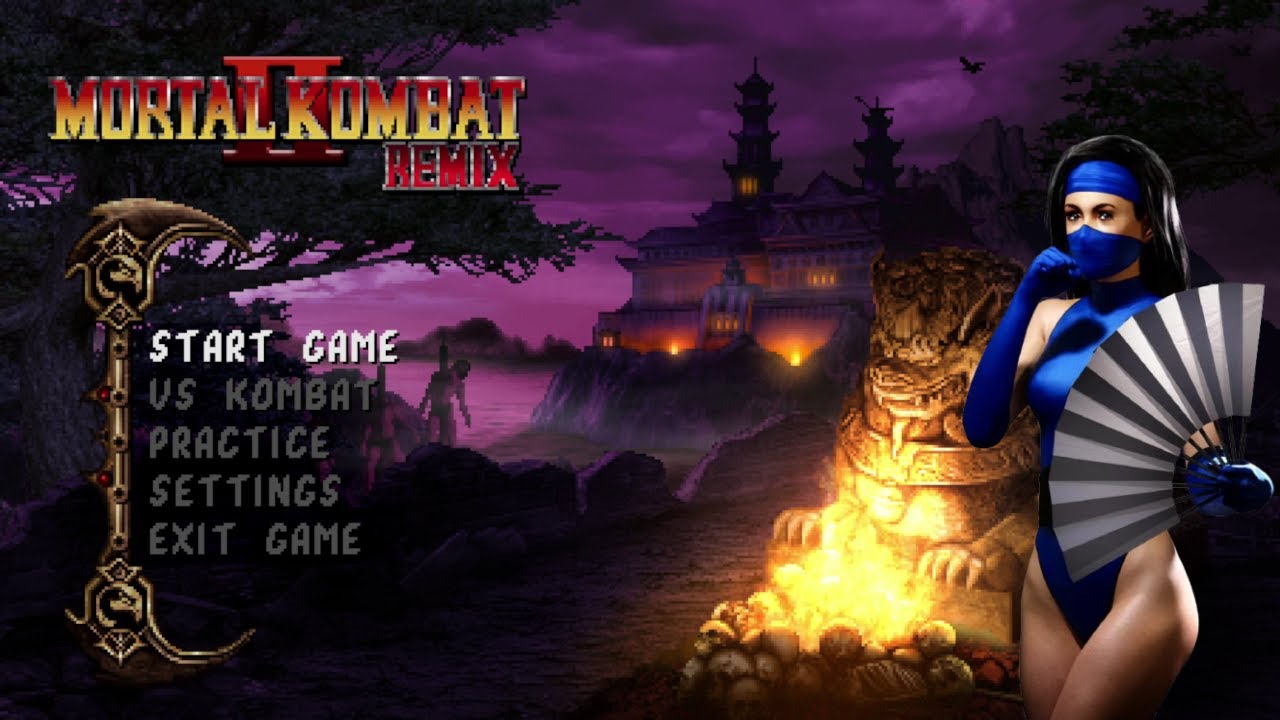 Mortal Kombat II Remix Revision 1.2 (Mugen 2025) Kitana