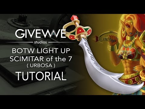 BOTW Urbosa Scimitar of the Seven ( TUTORIAL ) @GiveWaveStudios