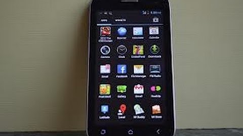 Micromax Canvas 4 Unboxing and Hands on Review