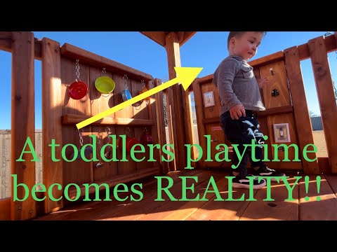 Toddlers want to play too!