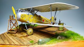 WW1 Diorama - 1/48 - Albatros Oeffag