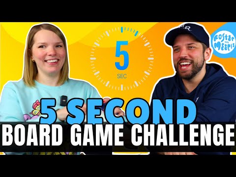 5 Second Board Game Challenge