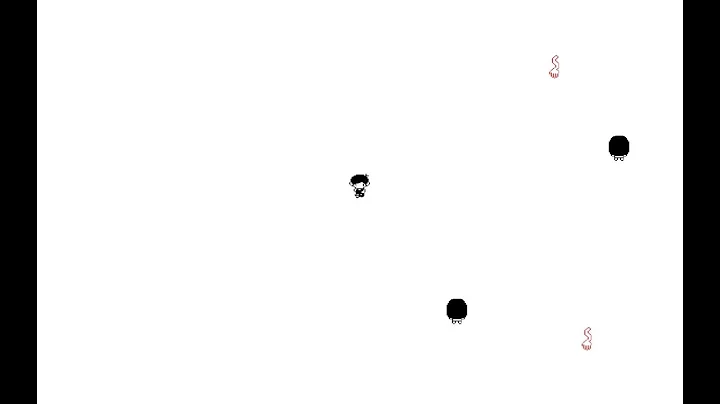 OMORI - Mari jumpscare in whitespace.