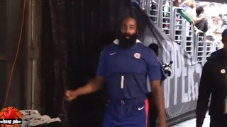 Russell Westbrook, Kawhi, \& James Harden Immediately After Clippers 121-104 Win Over The Miami Heat.