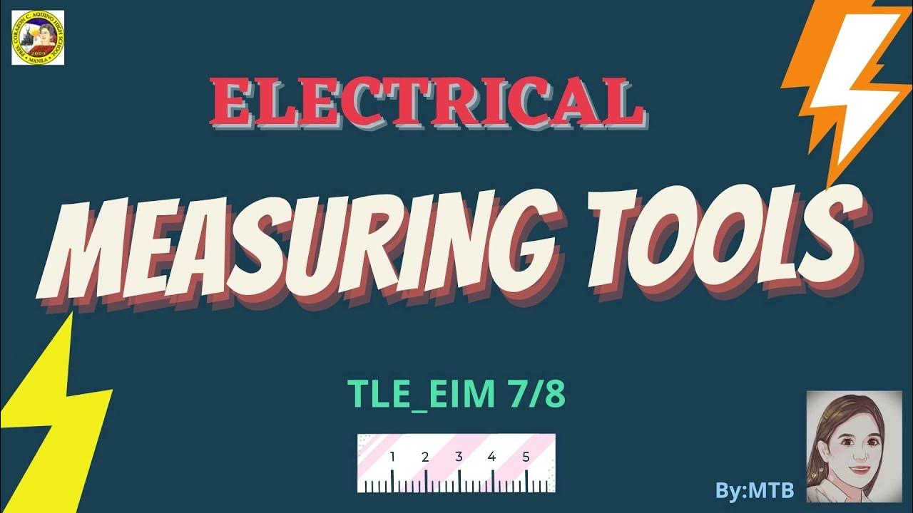 ELECTRICAL MEASURING TOOLS_TLE_EIM 7/8 YouTube