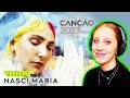 WILL PORTUGAL SEND CLÁUDIA TO EUROVISION? - REACTING TO &quot;NASCI MARIA&quot; FESTIVAL DA CANÇAO 2023