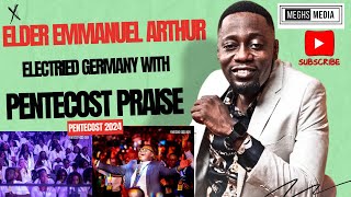 Elder Emmanuel Arthur Electrified Germany with PENTECOST PRAISE during Pentecost 2024. #praise