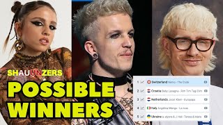 Who Are The Possible Winners? Eurovision Song Contest 2024 Shauunzers