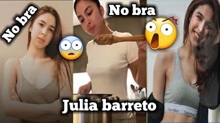 JULIA BARRETO NO BRA CHALLENGE | No bra tiktok challenge |  | No bra challenge | Julia barreto | 
