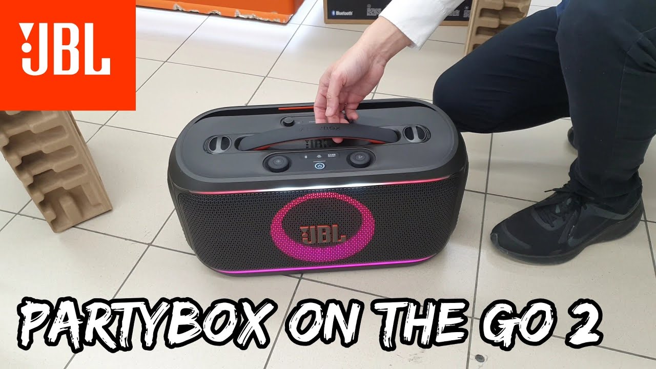 JBL Partybox On the Go 2 | Быстрая распаковка и тест звука💥🔥😱