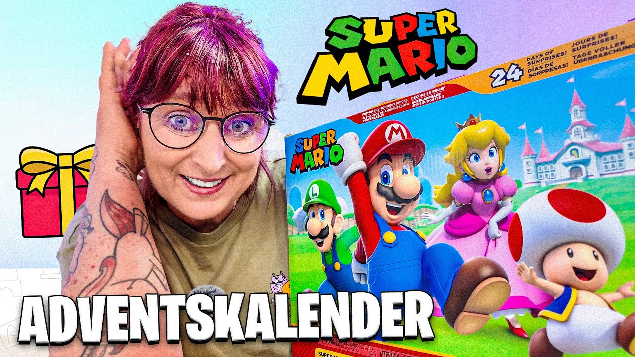 GELDVERSCHWENDUNG oder MEGA-DEAL?Nintendo Super Mario ADVENTSKALENDER für 44,95€