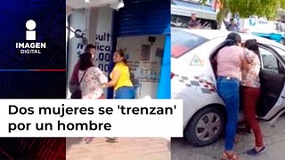 Dos mujeres se 'trenzan' por un hombre