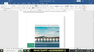 Word 2019 Module 9 SAM Project 1b || 2019 Module 9 SAM Project 1b || NP_WD19_9b