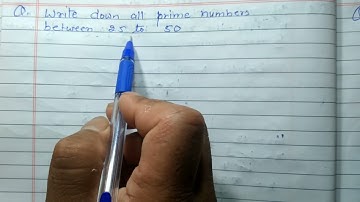 Write down all prime numbers between 25 to 50