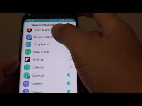 Samsung Galaxy S8: How to Enable App&rsquo;s Permission to Access Storage Content