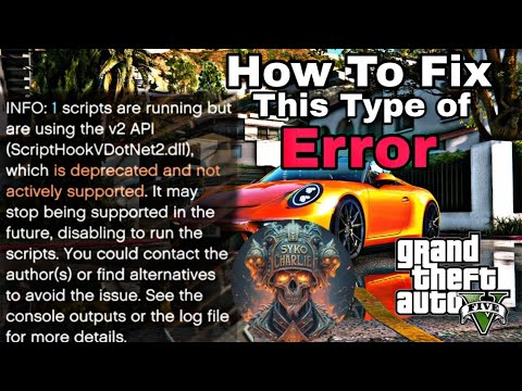 1 scripts are running but the are using v2 api error solution for GTA V