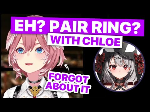 Lui Almost Forgets About Pair Ring With Chloe (Takane Lui / Hololive) [Eng Subs]