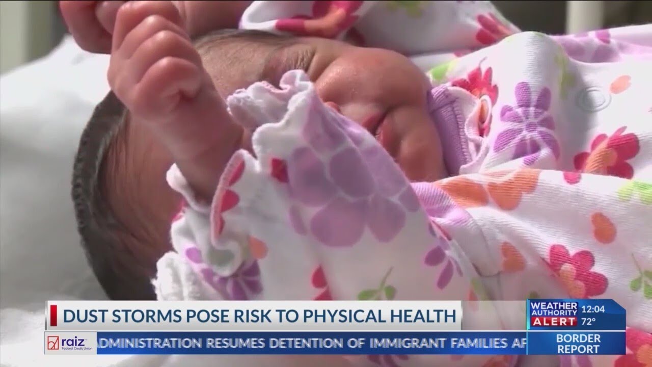 Dust storms pose risk to physical health