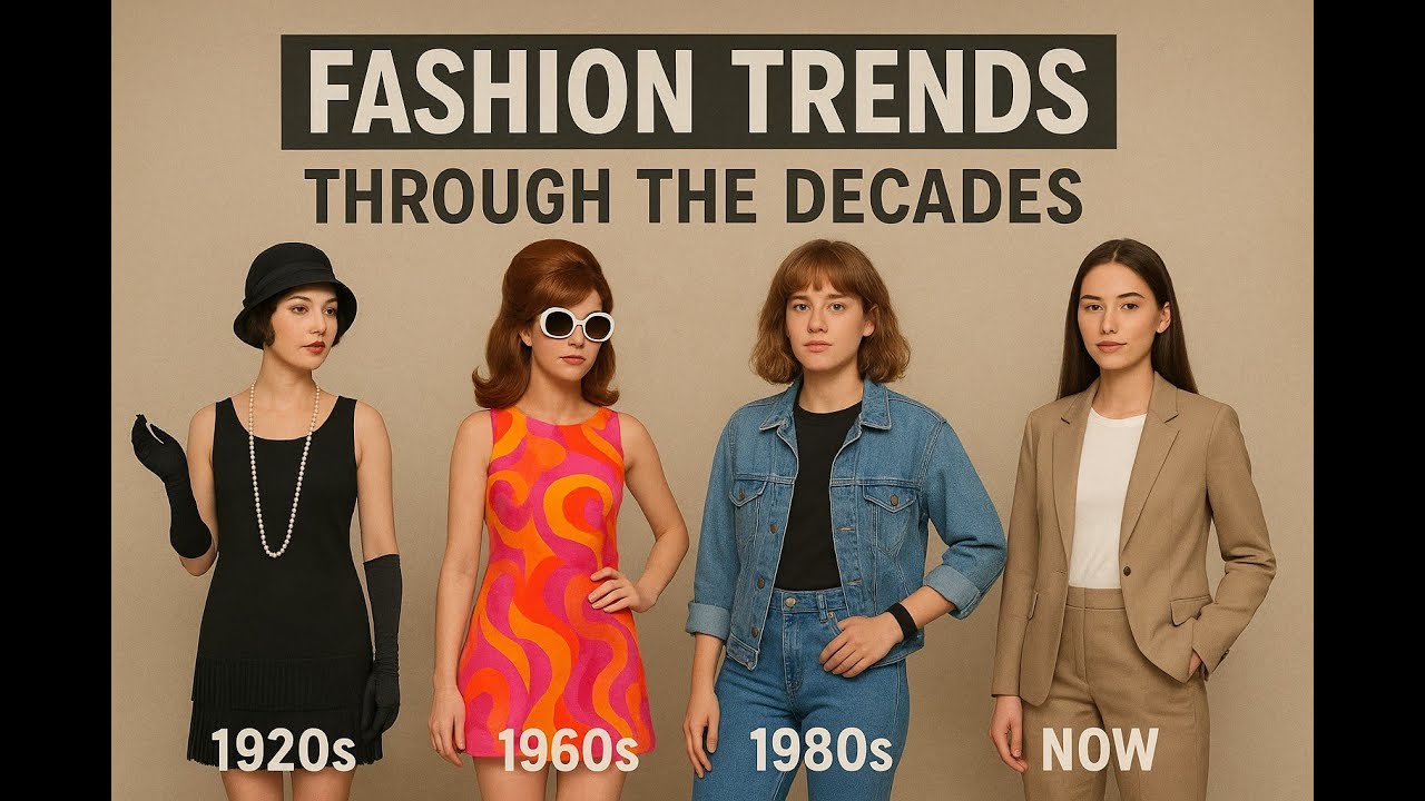 Fashion Trends Through the Decades: From the Roaring 20s to Now