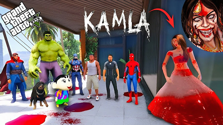GTA 5 : Franklin and Avengers Playing Chupan Chupai With Kamla Indian Ghost || Part # 01 || Afaq Hub