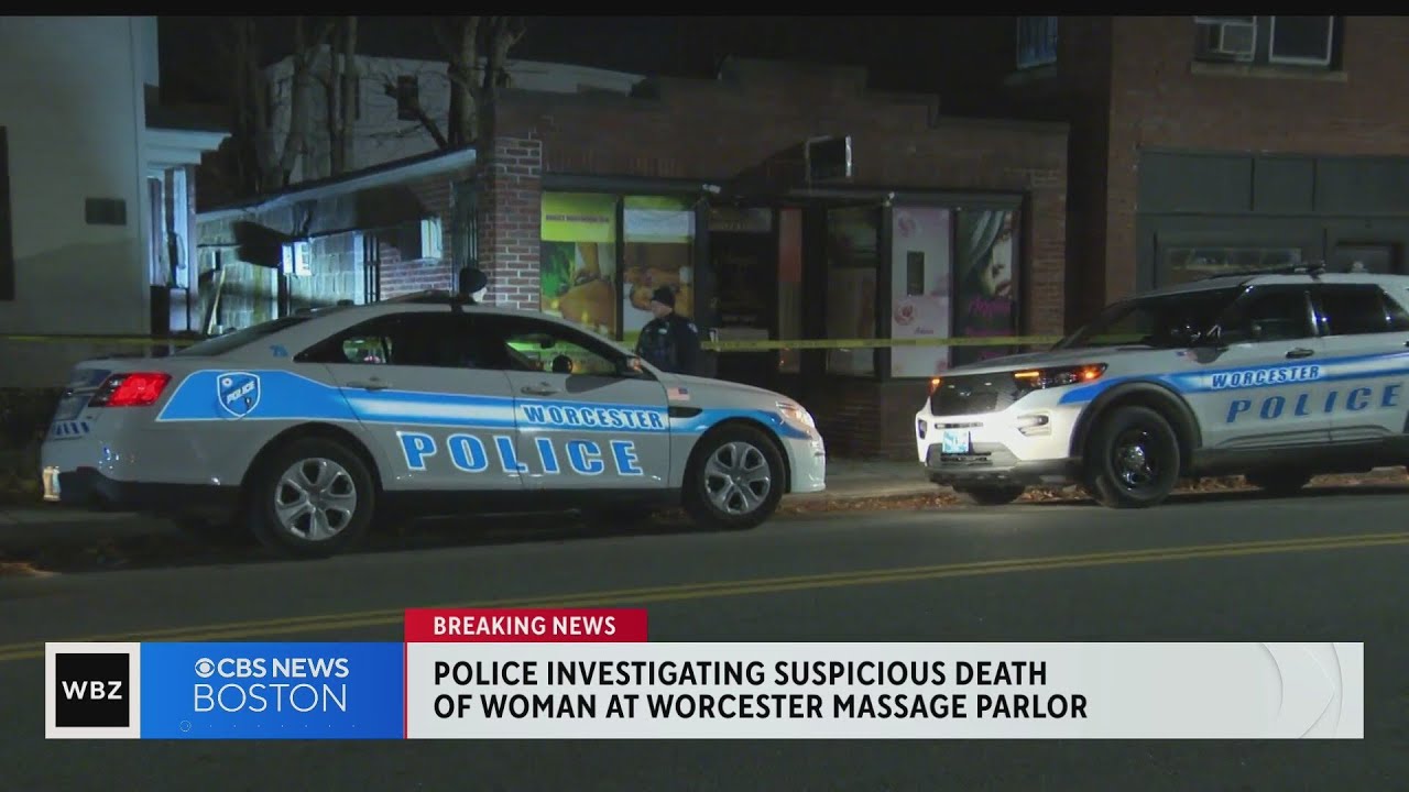 Police investigating suspicious death in Worcester massage parlor - YouTube