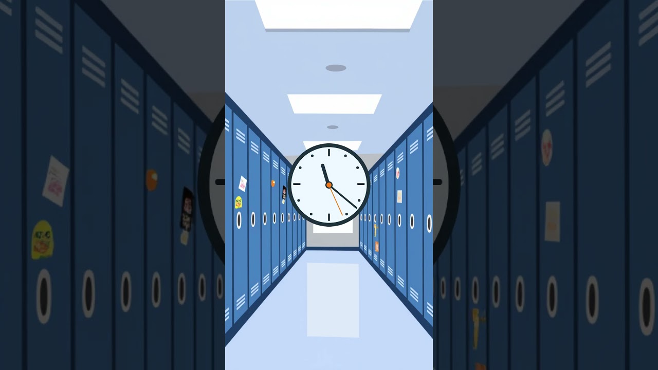 The part school skips about time