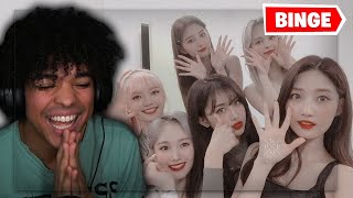 First Time Reacting to EVERGLOW - (ALL M/V)