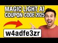 How to Get FREE Magiclight AI Coupon Code + Massive 2025 Discounts (100% Working!)
