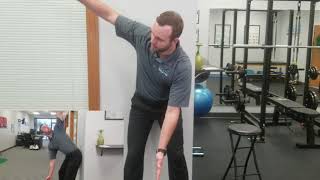 Exercise for Back Stiffness | Thoracic Rotation with Hip Hinge | Chesterfield Chiropractor Update