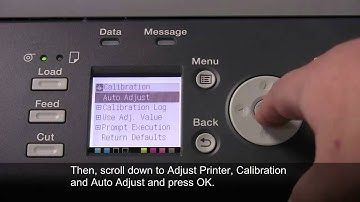 Canon iPF8300S Setup - Loading Roll Paper and Printer Calibration