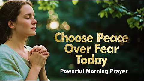 Morning Prayer for Peace in the Storm | John 14:27