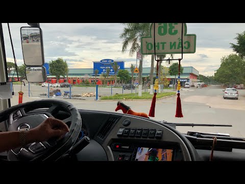 Video Xe Phương Trang ( 36 Cần Thơ ) vào trạm dừng chân Phúc... - youtube