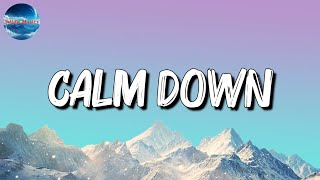 🎧 Rema, Selena Gomez - Calm Down || Sia, Khalid, Billie Eilish, Tyler, The Creator (Mix)