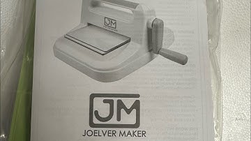 🤔Let’s open and try out my new die cutting machine!!