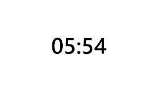 Timer for 5 minutes and 54 seconds